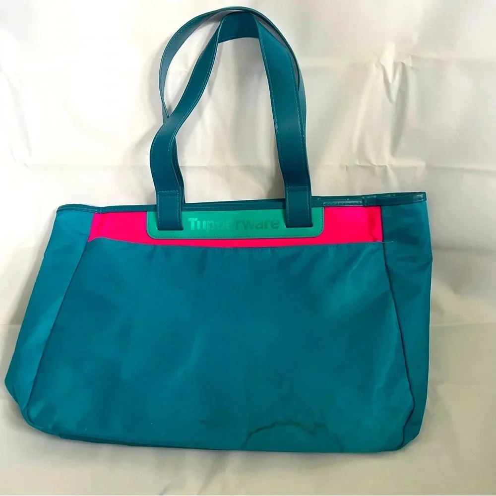 ๐ Elevate Your Style: Vintage Tupperware Shoulder Bag, Unique Neon Colors ๐ - Picture 1 of 16